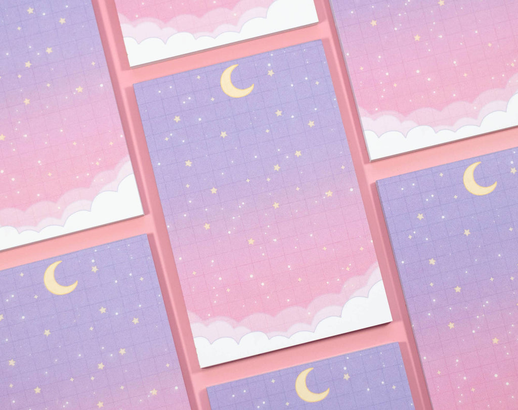 Starry Clouds Notepad