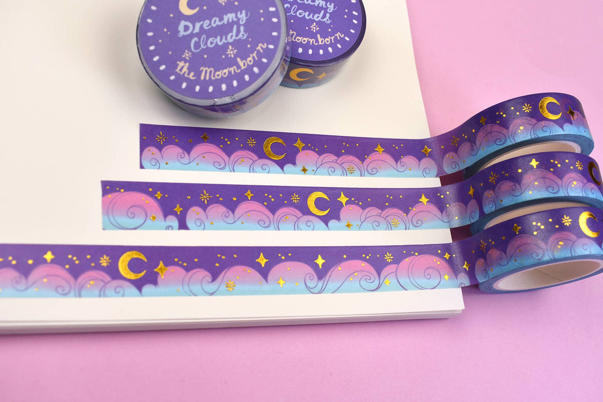 Dreamy Cloudscape Washi Tape