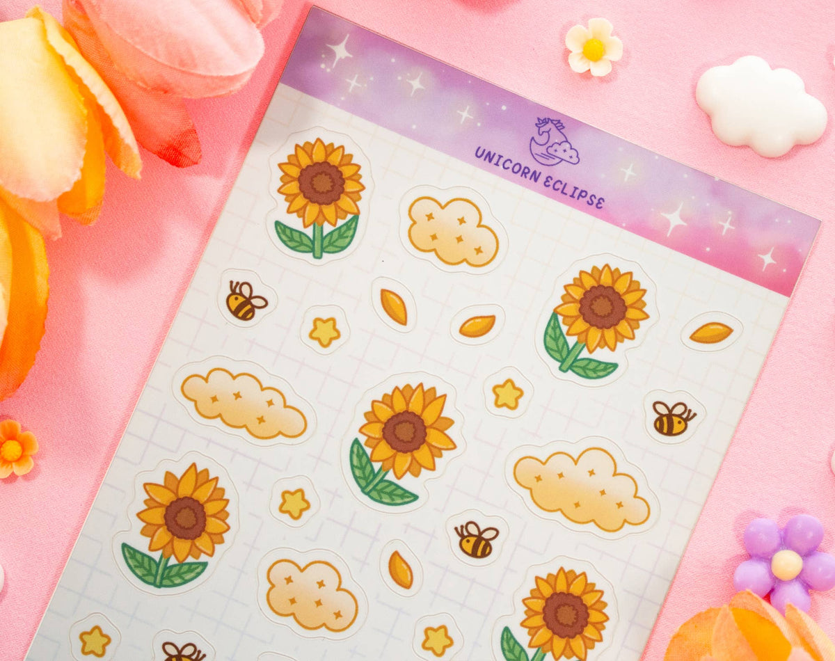 Sunflower Dreams Sticker Sheet