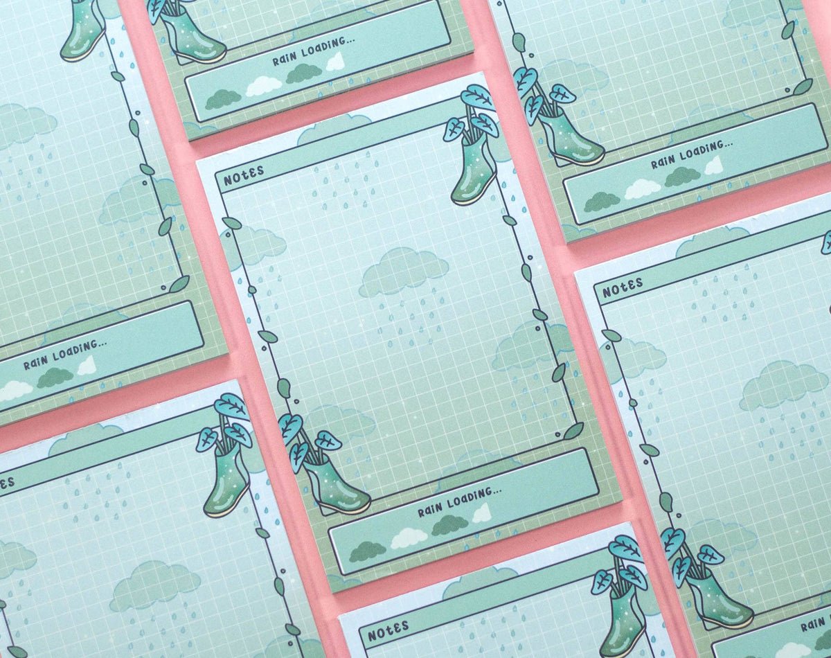Rainy Day Notepad