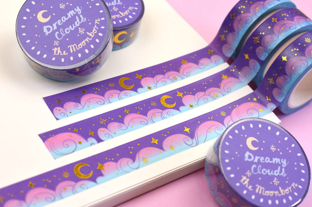 Dreamy Cloudscape Washi Tape