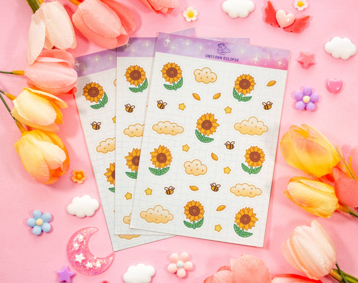 Sunflower Dreams Sticker Sheet