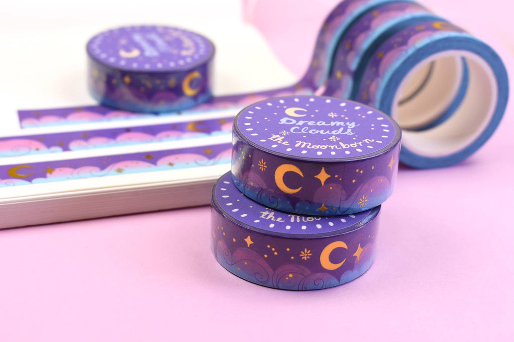 Dreamy Cloudscape Washi Tape