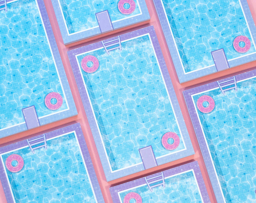 Swimming Pool Notepad